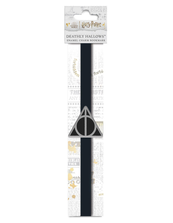 Book Harry Potter: Deathly Hallows Enamel Charm Bookmark 
