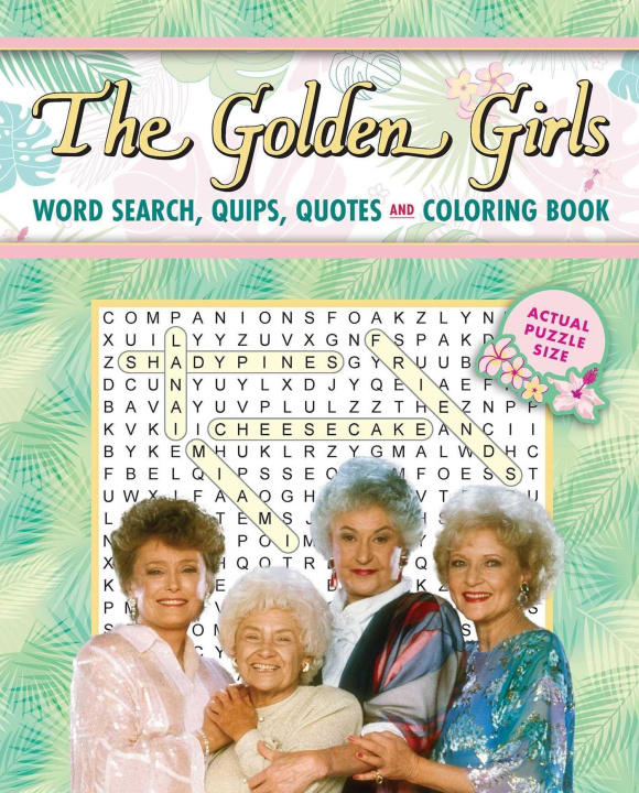 Book The Golden Girls Word Search, Quips, Quotes and Coloring Book 