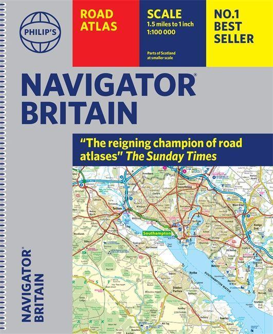 Könyv Philip's Navigator Britain: Spiral 