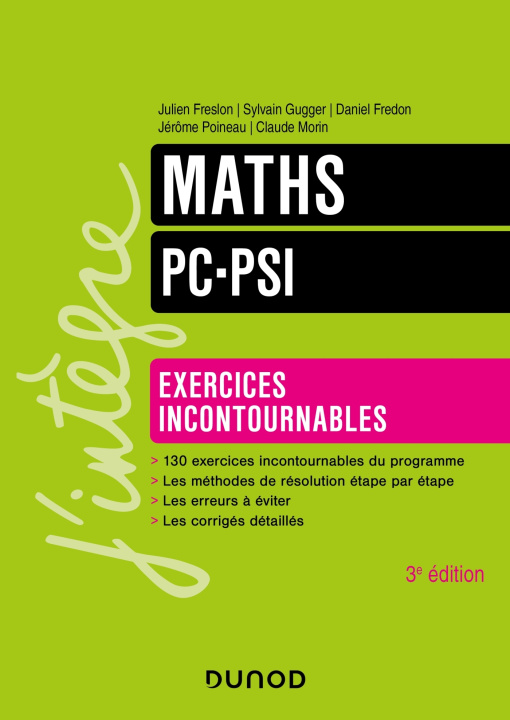 Kniha Maths PC-PSI - Exercices incontournables - 3ed. Julien Freslon