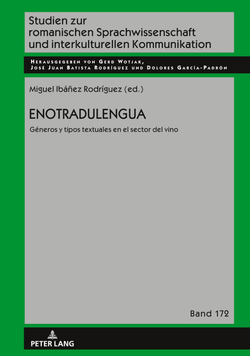 Kniha Enotradulengua; Generos y tipos textuales en el sector del vino 