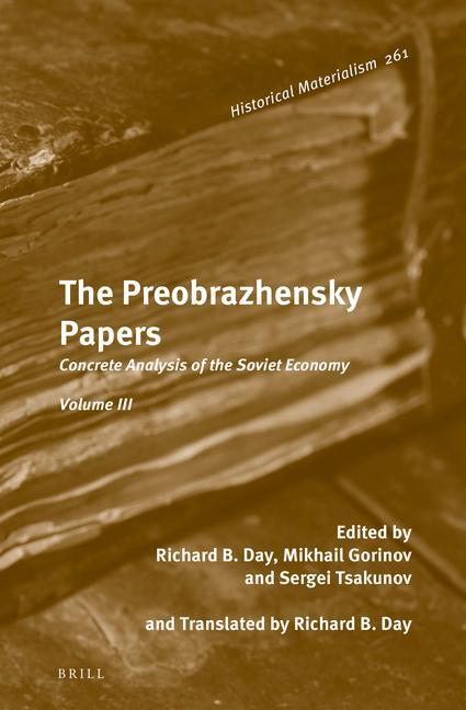 Buch The Preobrazhensky Papers, Volume 2: The New Economics (Theory and Practice): 1922-1928 