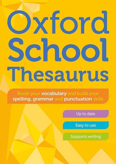 Kniha Oxford School Thesaurus 