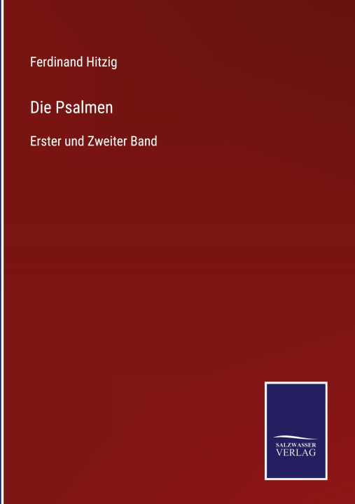 Knjiga Psalmen Ferdinand Hitzig