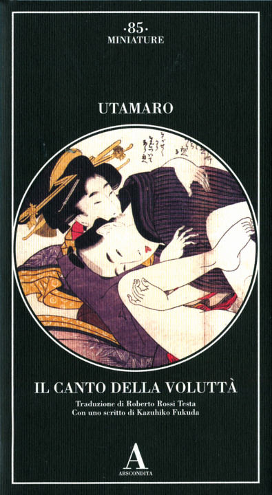 Carte canto delle voluttà Utamaro