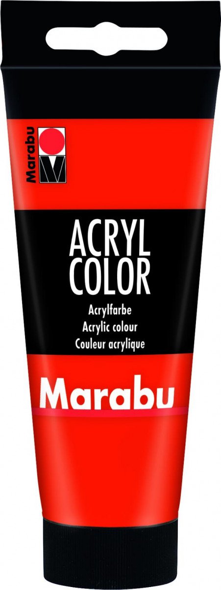 Książka Marabu Acryl Color akrylová barva akrylová barva - rumělka 100ml 
