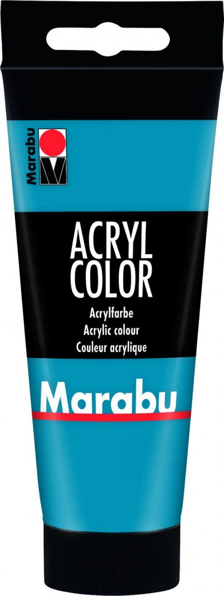 Kniha Marabu Acryl Color akrylová barva - tyrkysová 100 ml 