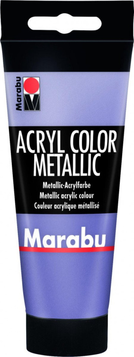 Książka Marabu Acryl Color akrylová barva - fialová metalická 100 ml 