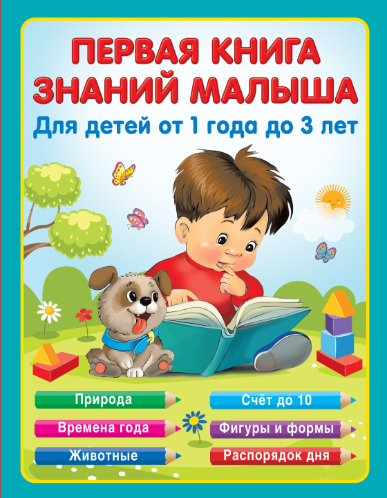 Könyv Первая книга знаний малыша для детей от 1 года до 3 лет Н. Виноградова