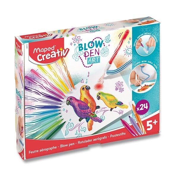 Kniha Maped Kreativní sada Blowpen - Art 24 barev 