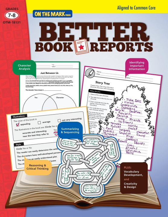Kniha Book Reports Grades 7-8 Eleanor Summers