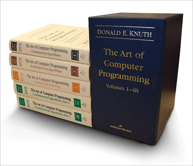 Knjiga Art of Computer Programming, The, Volumes 1-4B, Boxed Set 