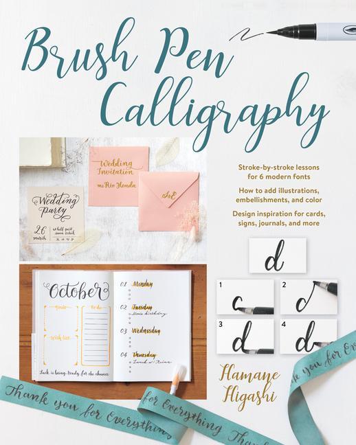 Книга Brush Pen Calligraphy 