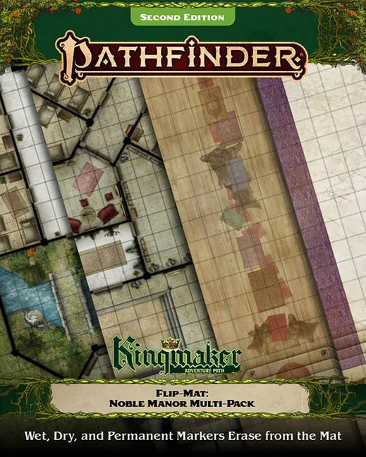 Hra/Hračka Pathfinder Flip-Mat: Kingmaker Adventure Path Noble Manor Multi-Pack Jason Engle