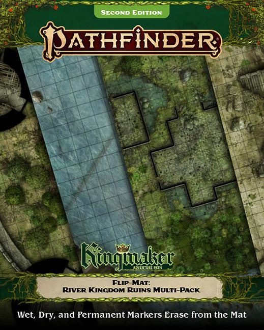 Játék Pathfinder Flip-Mat: Kingmaker Adventure Path River Kingdoms Ruins Multi-Pack Jason Engle