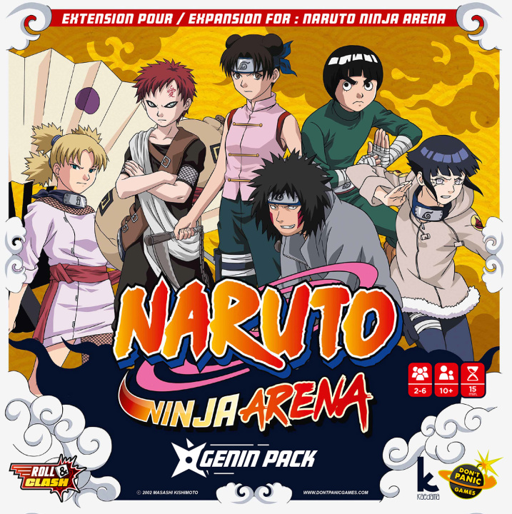 Kniha Naruto Ninja Arena Genin Pack 