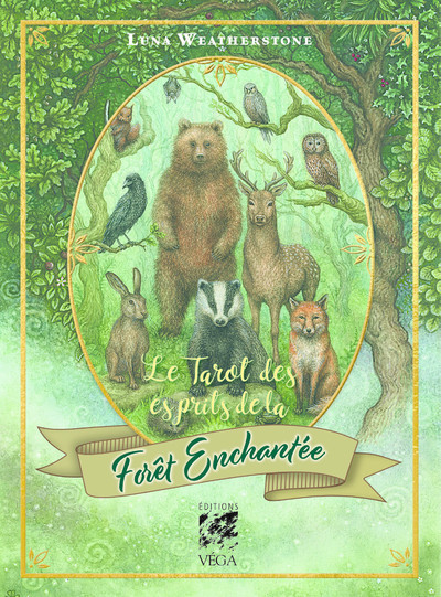 Kniha Le tarot des esprits de la forêt enchantée Lunaea Weatherstone