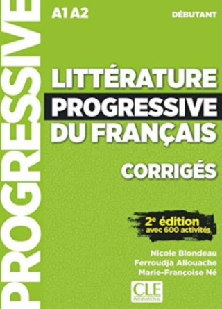 Könyv Littérature progressive du français - Niveau débutant. Lösungsheft 