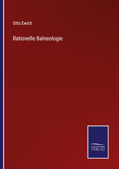 Книга Rationelle Balneologie 