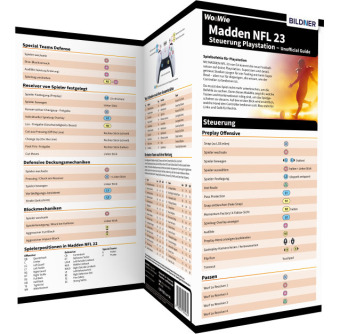 Carte MADDEN NFL 23 - Steuerung Playstation - Unofficial Guide 
