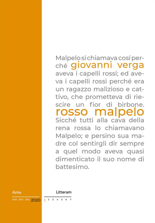 Carte Rosso Malpelo Giovanni Verga