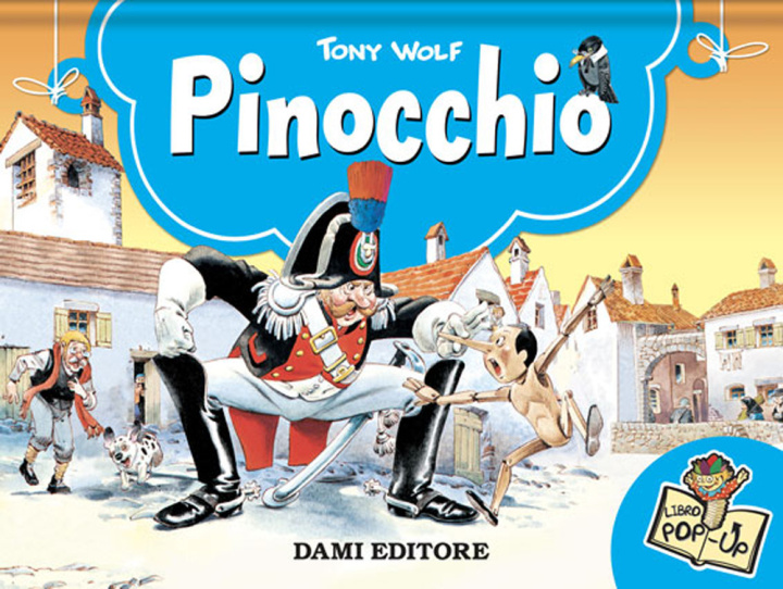 Książka Pinocchio. Libro pop-up Tony Wolf