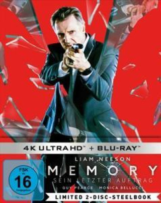 Видео Memory - Sein letzter Auftrag LTD. - 4K UHD 2-Disc-Steelbook Liam Neeson