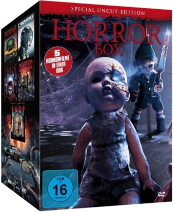 Videoclip Bloody Horror Box, 5 DVD, 5 DVD-Video Tom Bresnahan