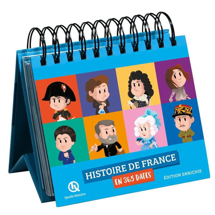 Книга Calendrier Quelle histoire !  365 personnages de l'histoire de France 