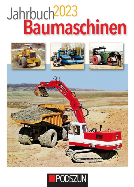 Kniha Jahrbuch Baumaschinen 2023 