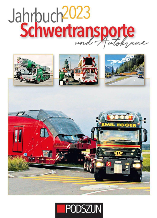Kniha Jahrbuch Schwertransporte 2023 