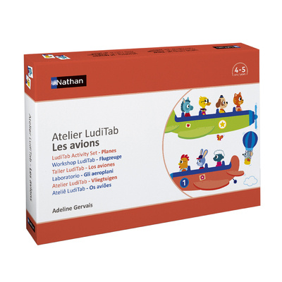 Carte Atelier LudiTab - Les avions Adeline Gervais