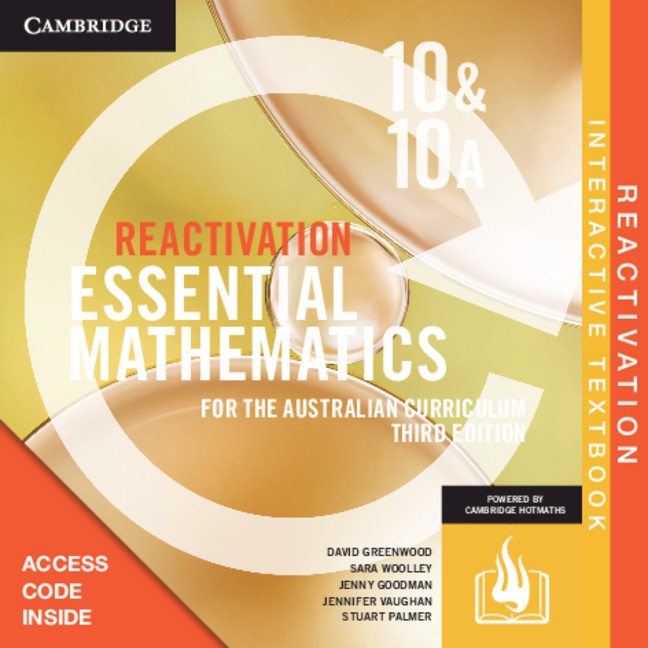 Książka Essential Mathematics for the Australian Curriculum Year 10&10A Reactivation Card David Greenwood