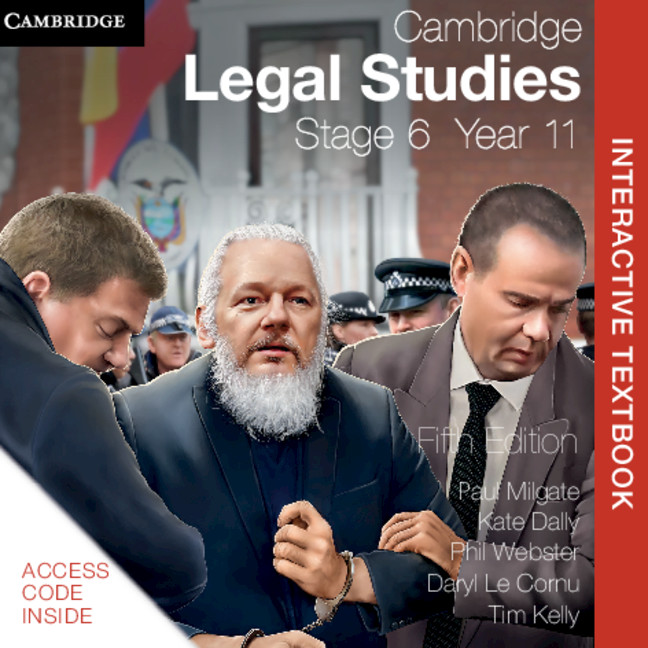 Kniha Cambridge Legal Studies Stage 6 Year 11 Digital Card Paul Milgate