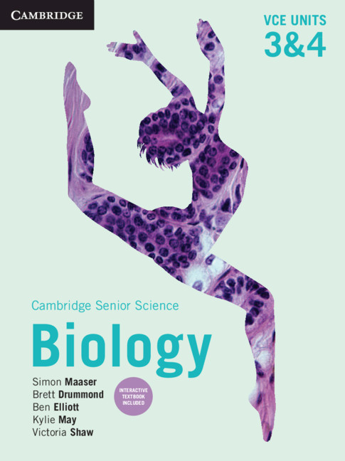 Kniha Cambridge Biology VCE Units 3&4 Simon Maaser