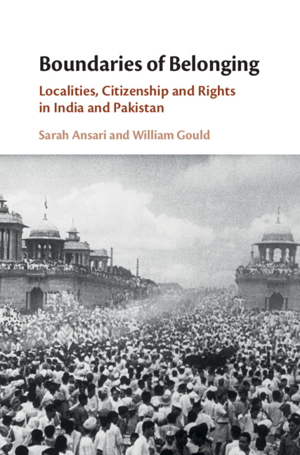 Libro Boundaries of Belonging Sarah Ansari