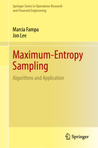 Boek Maximum-Entropy Sampling Marcia Fampa