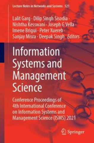 Βιβλίο Information Systems and Management Science Lalit Garg