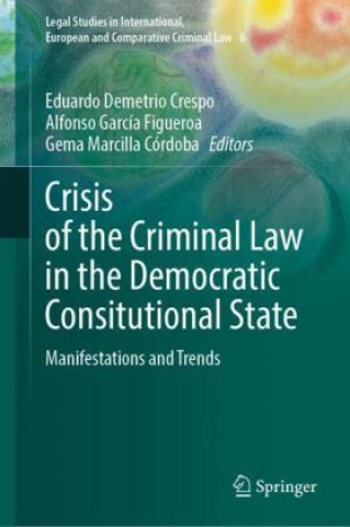 Kniha Crisis of the Criminal Law in the Democratic Constitutional State Eduardo Demetrio Crespo