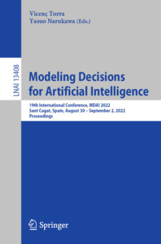 Knjiga Modeling Decisions for Artificial Intelligence Vicenç Torra