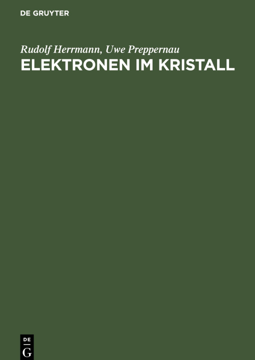 Kniha Elektronen im Kristall Uwe Preppernau