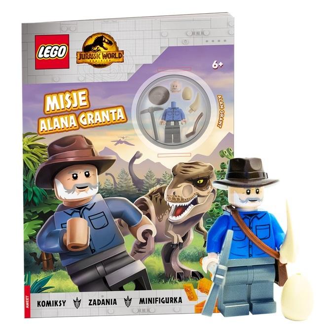 Könyv LEGO Jurassic World Misje Alana Granta LNC-6204 Opracowanie zbiorowe
