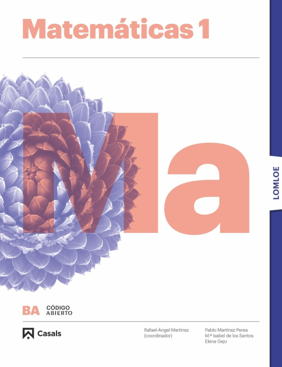 Книга Matemáticas 1 BA LOMLOE 