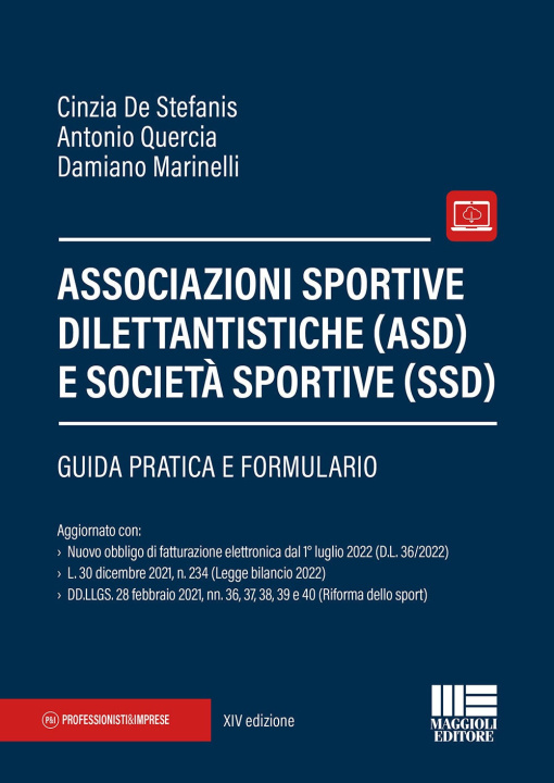 Könyv Associazioni sportive dilettantistiche (ASD) e società sportive (SSD) Cinzia De Stefanis