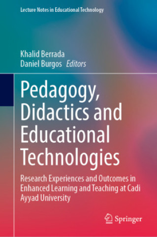 Carte Pedagogy, Didactics and Educational Technologies Khalid Berrada