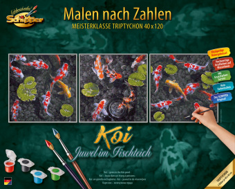 Spiel/Spielzeug MNZ - Koi Juwel im Fischteich (Tript.) 