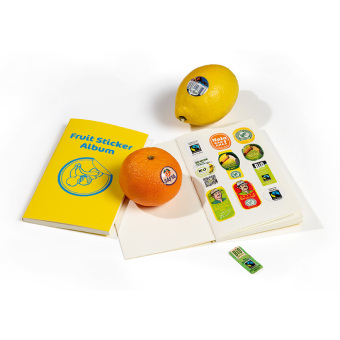 Kniha Fruit Sticker Album 