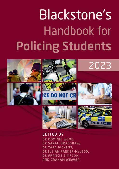 Carte Blackstone's Handbook for Policing Students 2023 