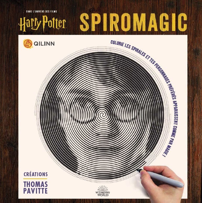 Kniha Harry Potter Spiromagic 