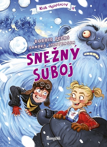 Kniha Klub objaviteľov 4 Snežný súboj Sandra Steffensen Bobbie